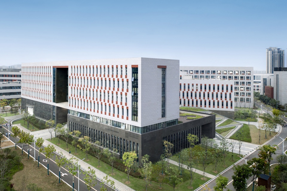 3D garden School of Environmental Studies building by TJAD