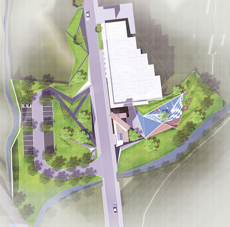 contract central for community of huangdeng china by upon design studio 3