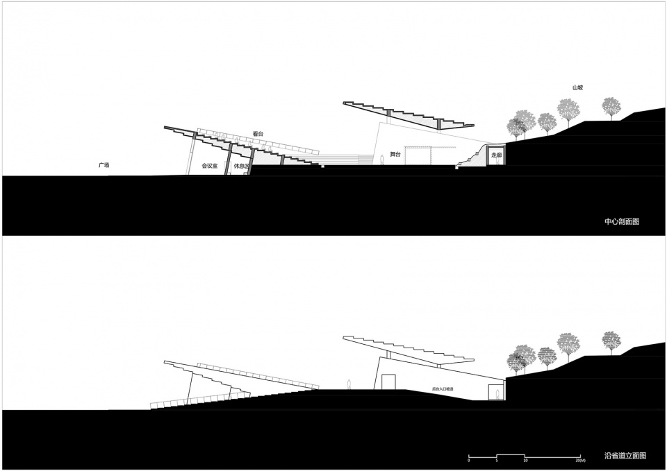 lianhuayan folk song theathre china by zeng qun architecture design studio