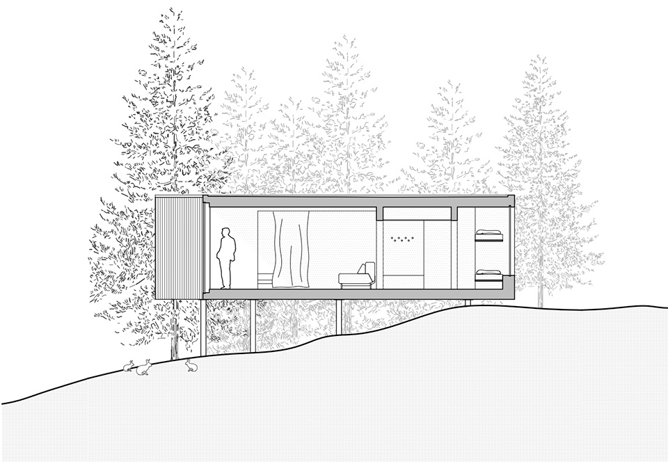 shelters for hotel bjornson by ark shelter