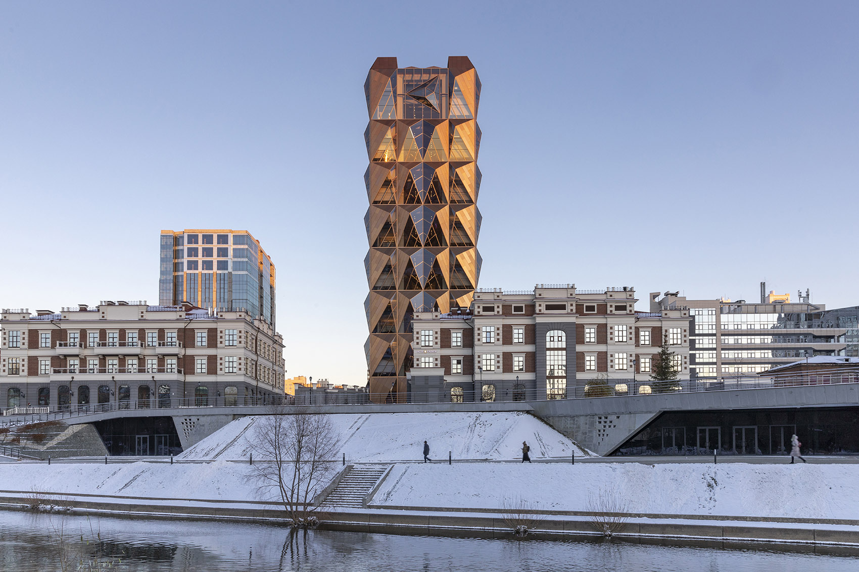 rcc headquarters in ekaterinburg by foster partners