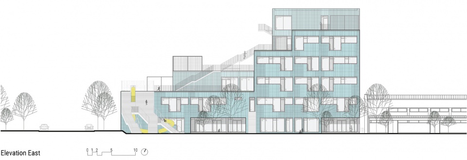 langenfeldgasse primary and vocational school by ppag architects