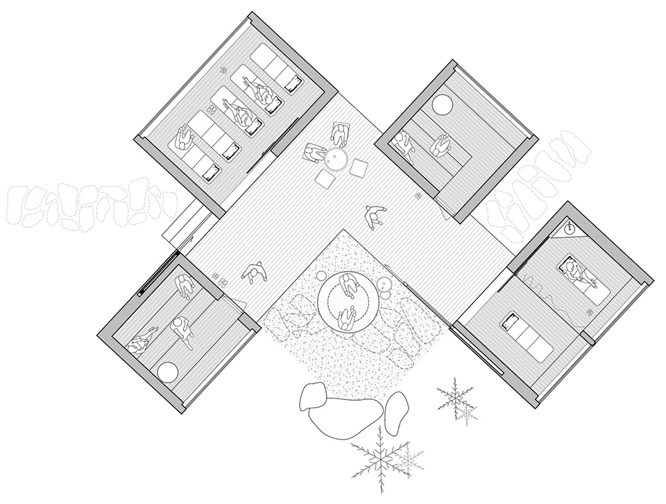 shelters for hotel bjornson by ark shelter