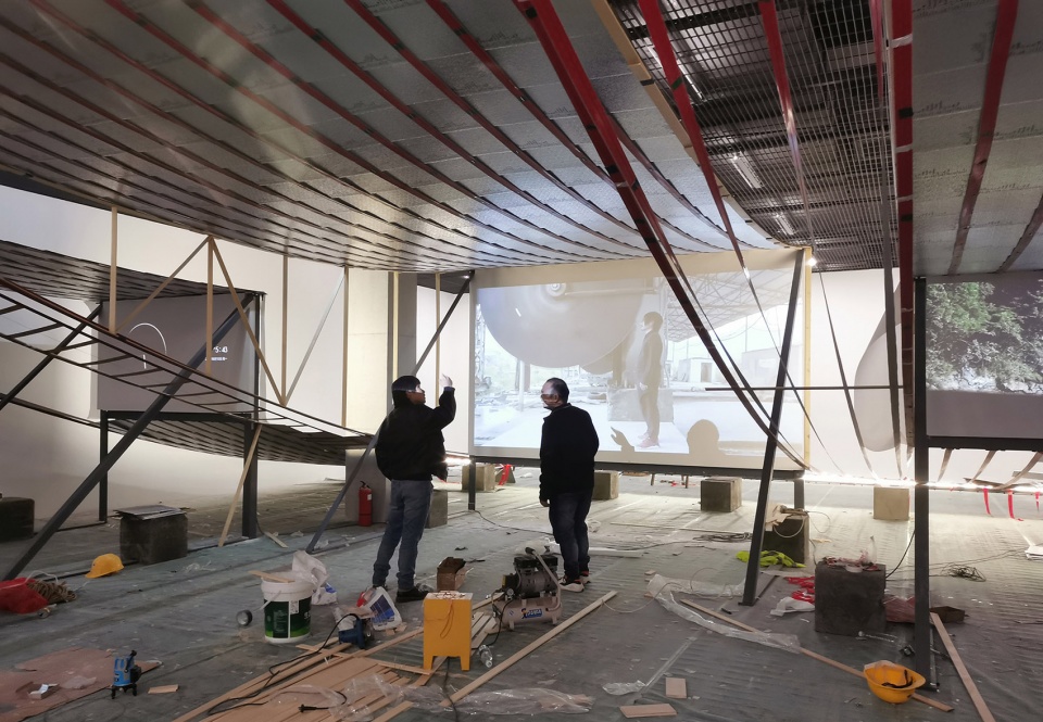 Cinema Paradiso Solo Exhibition of Li Binyuan China by WAU Design
