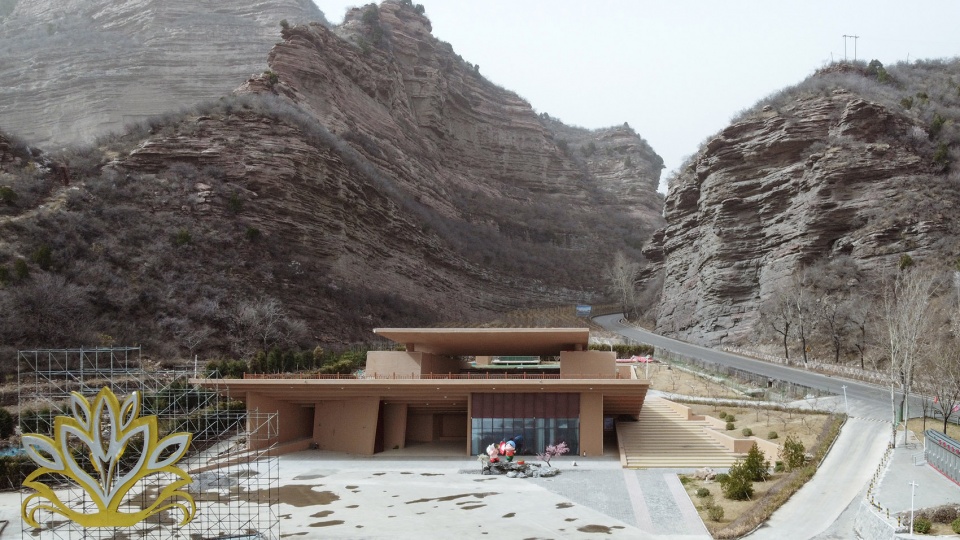 lianhuayan folk song theathre china by zeng qun architecture design studio