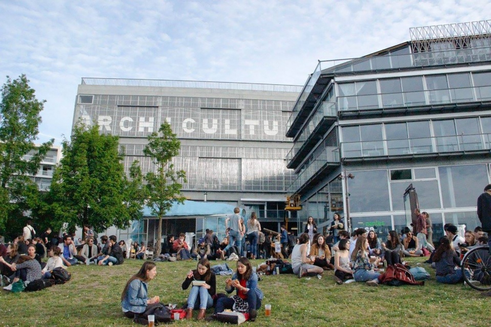 What was it like studying in the architecture school designed by Pritzker Prize winner