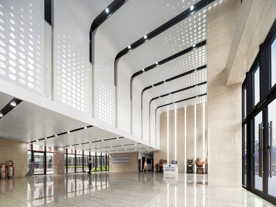 3D garden School of Environmental Studies building by TJAD