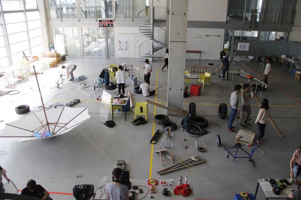 What was it like studying in the architecture school designed by Pritzker Prize winner