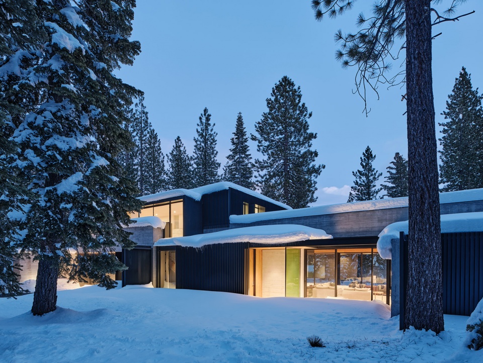 forest house by faulkner architects