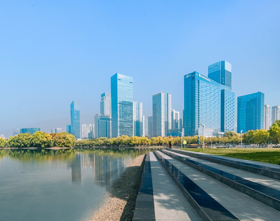 Hefei New Municipal and Culture District Swan Lake Park by LA Design