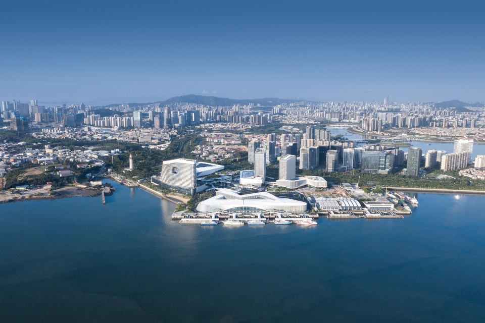 Xiamen Strait Tourism Service Center, China by Tao Zhi Studio