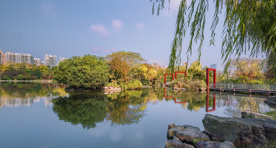 Hefei New Municipal and Culture District Swan Lake Park by LA Design