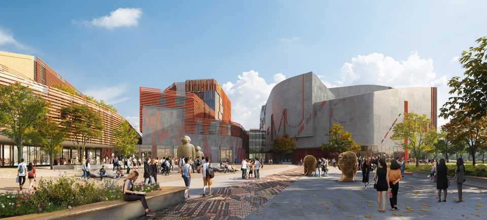 international competition for architectural design of shenzhen conservatory of music by miralles tagliabue embt