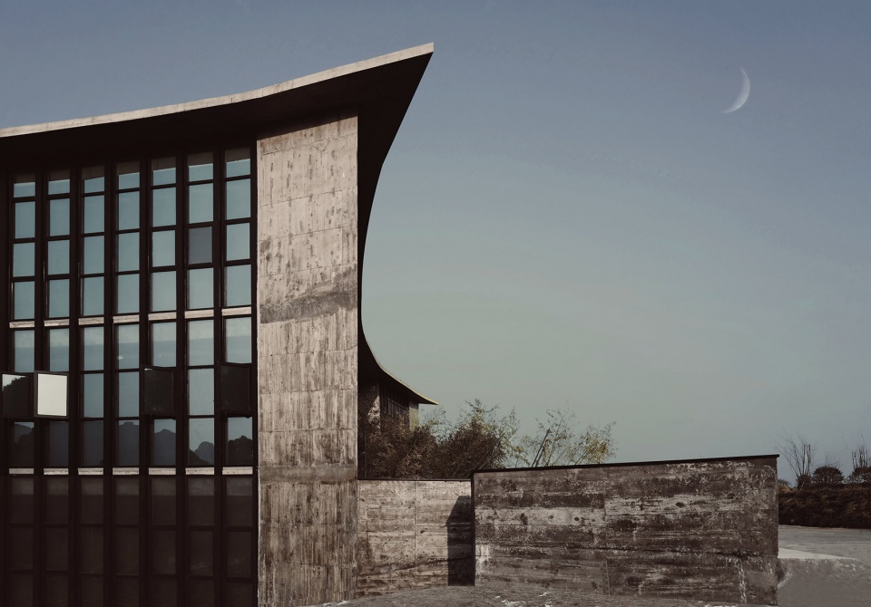 cuisuba yi cultural visitor center china by west line studio