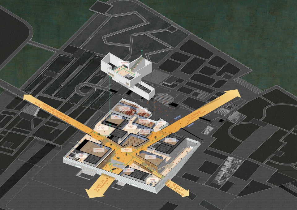 design proposal for guoshen national museum shenzhen by urbanus