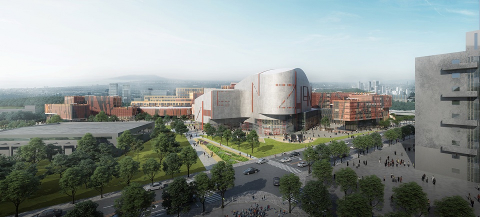 international competition for architectural design of shenzhen conservatory of music by miralles tagliabue embt