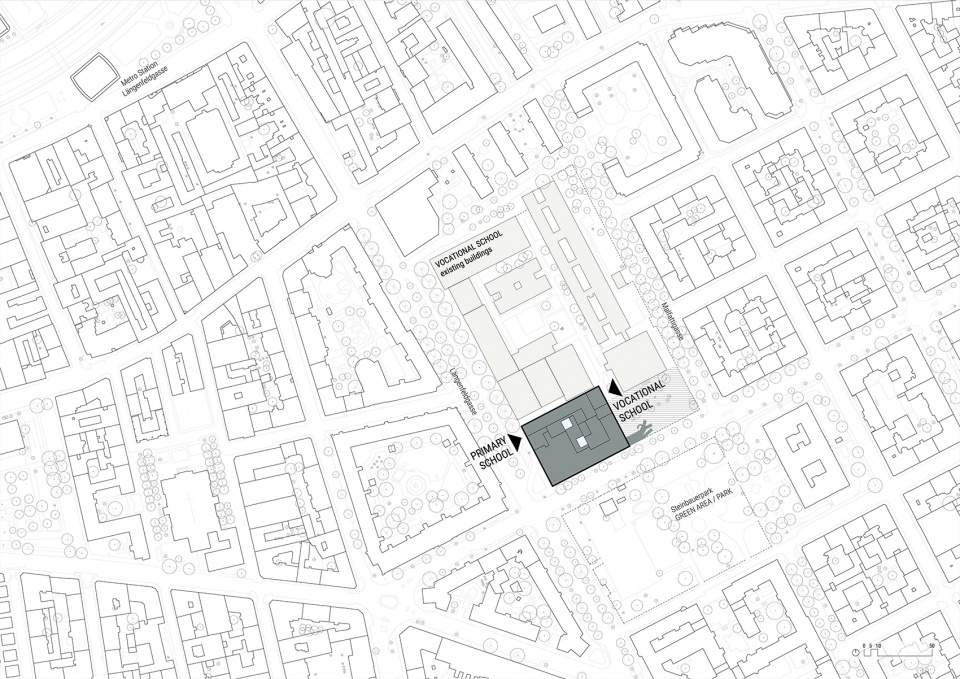 langenfeldgasse primary and vocational school by ppag architects