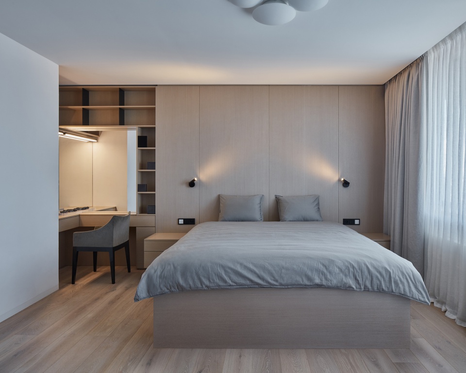 minimalist apartment by barbora leblova
