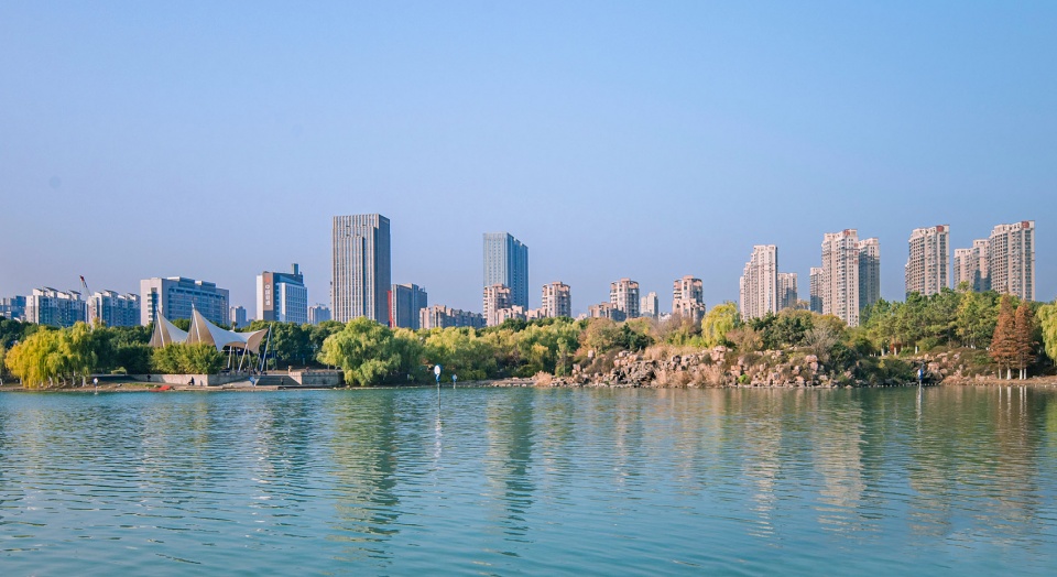 Hefei New Municipal and Culture District Swan Lake Park by LA Design