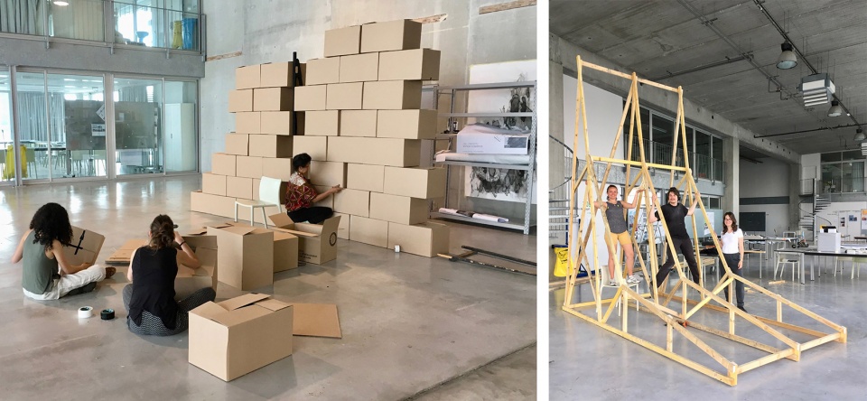 What was it like studying in the architecture school designed by Pritzker Prize winner 拷贝
