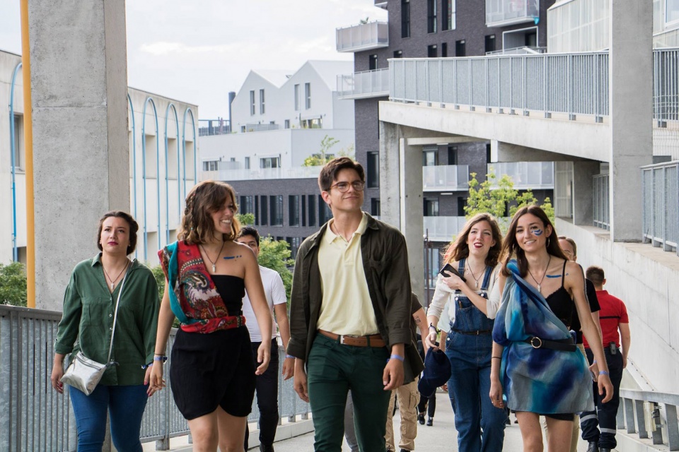 What was it like studying in the architecture school designed by Pritzker Prize winner