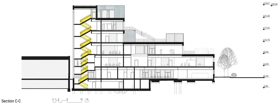 langenfeldgasse primary and vocational school by ppag architects