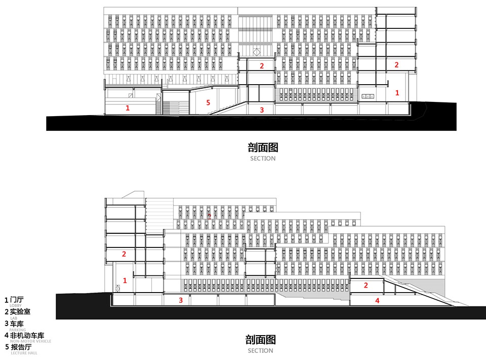 3D garden School of Environmental Studies building by TJAD
