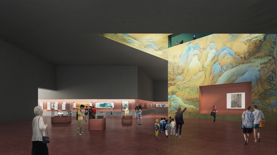 design proposal for guoshen national museum shenzhen by urbanus