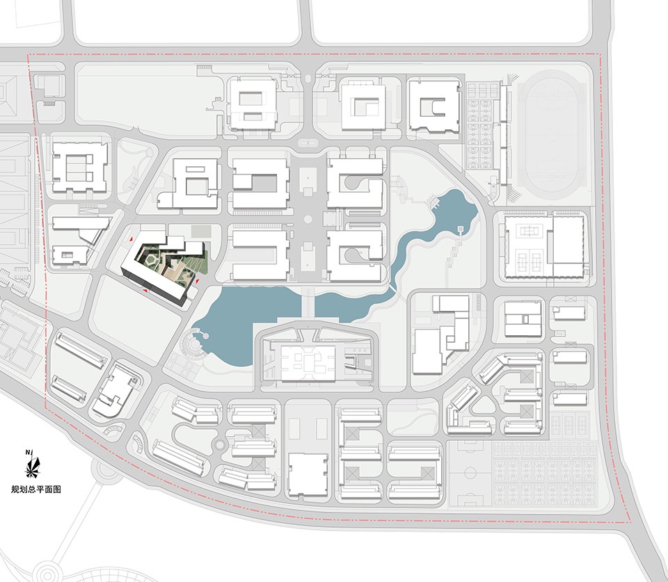 3D garden School of Environmental Studies building by TJAD