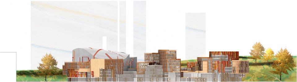 international competition for architectural design of shenzhen conservatory of music by miralles tagliabue embt