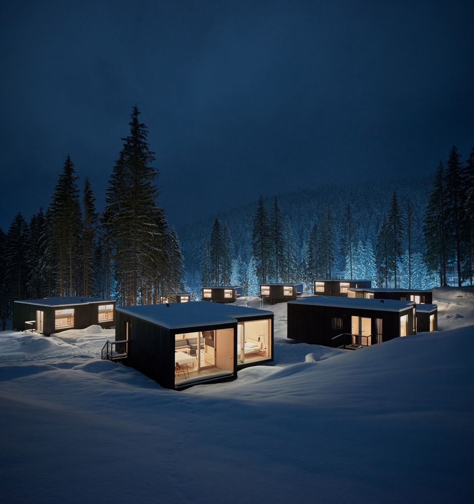 shelters for hotel bjornson by ark shelter
