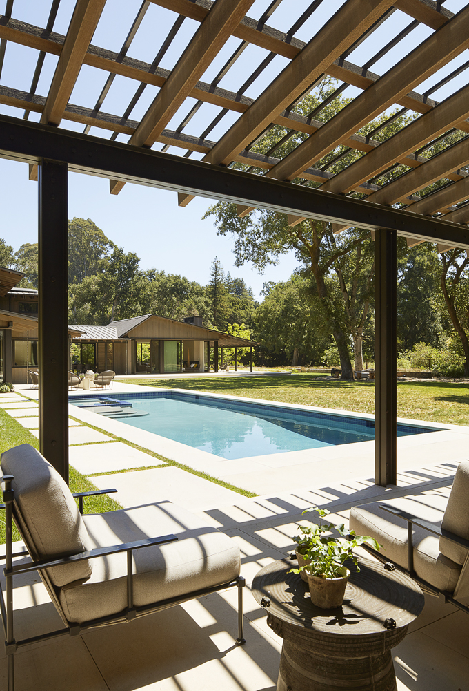 oak woodland residence by walker warner architects