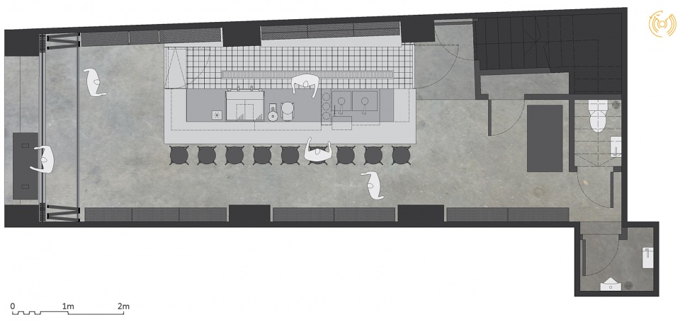 dio cafe bar by finorm studio
