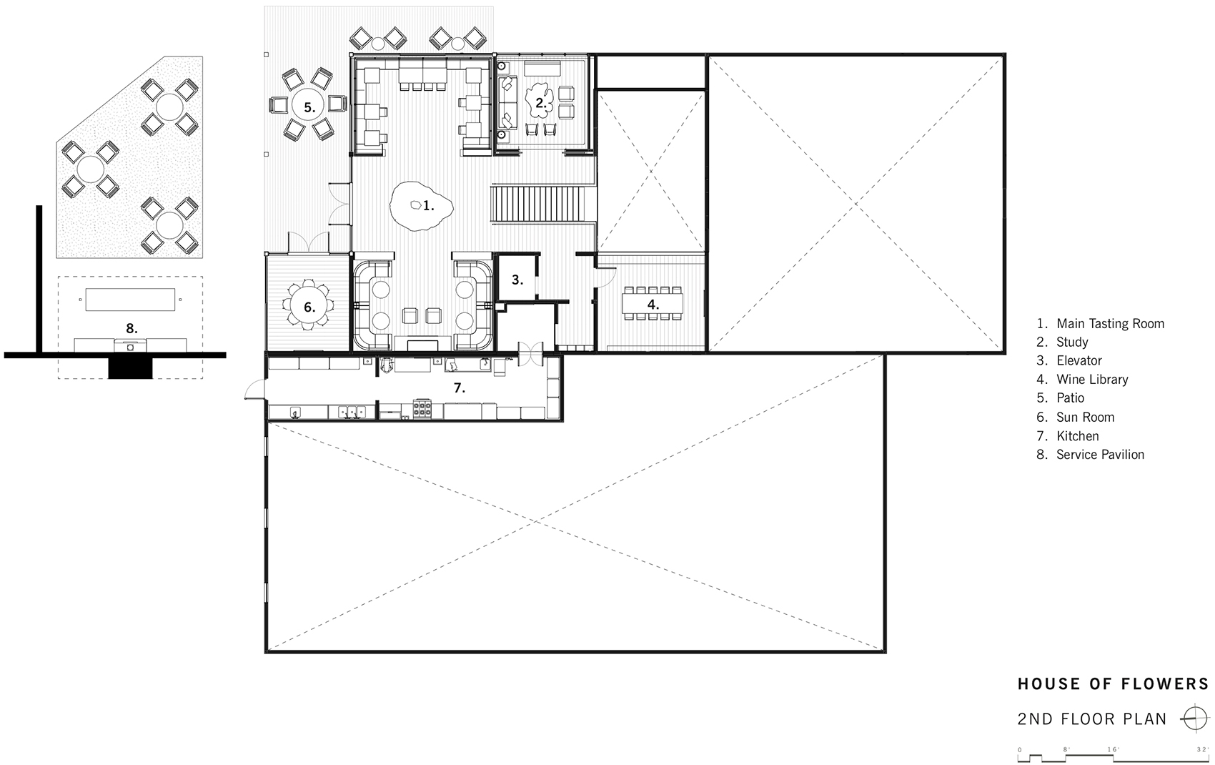 House of Flowers by Walker Warner Architects 谷德设计网