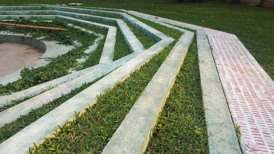 kola bhaban prangon landscape architecture at faculty of arts university of dhaka by sthanik consultants