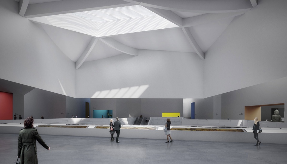 design proposal for guoshen national museum shenzhen by urbanus