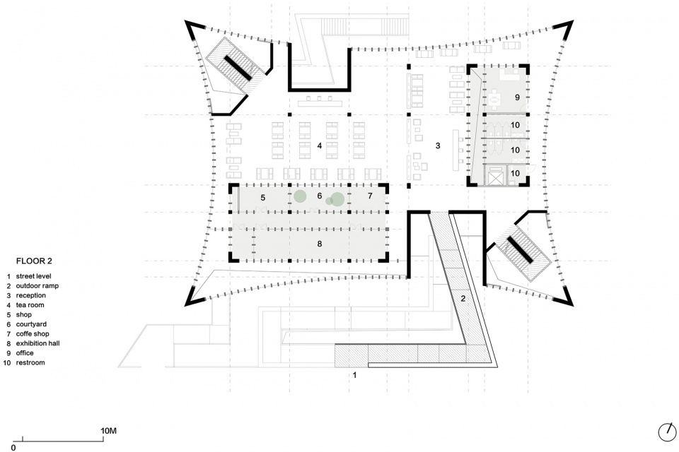 cuisuba yi cultural visitor center china by west line studio