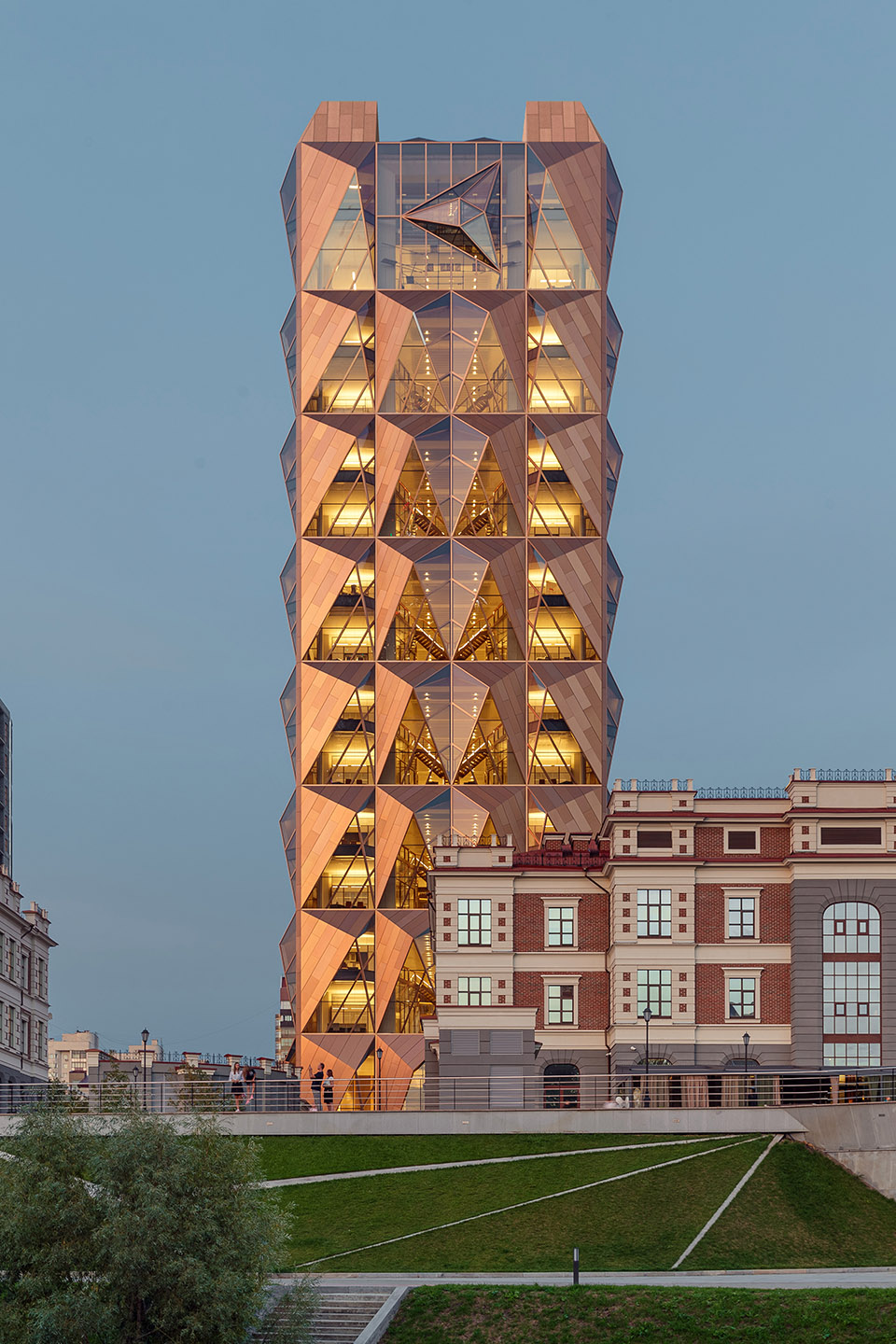 rcc headquarters in ekaterinburg by foster partners