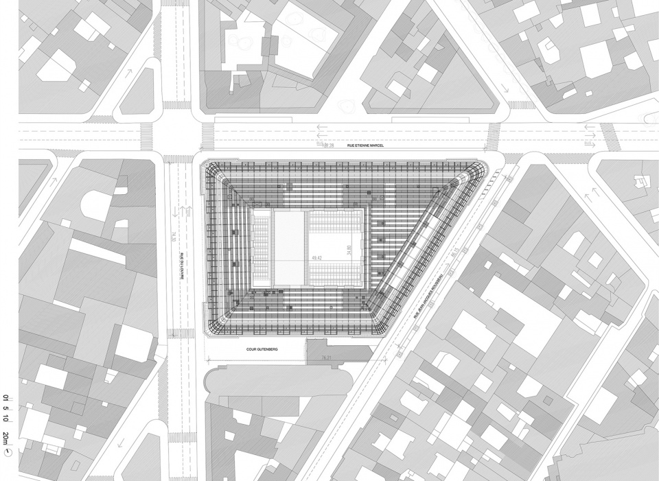 la poste du louvre by dominique perrault architect