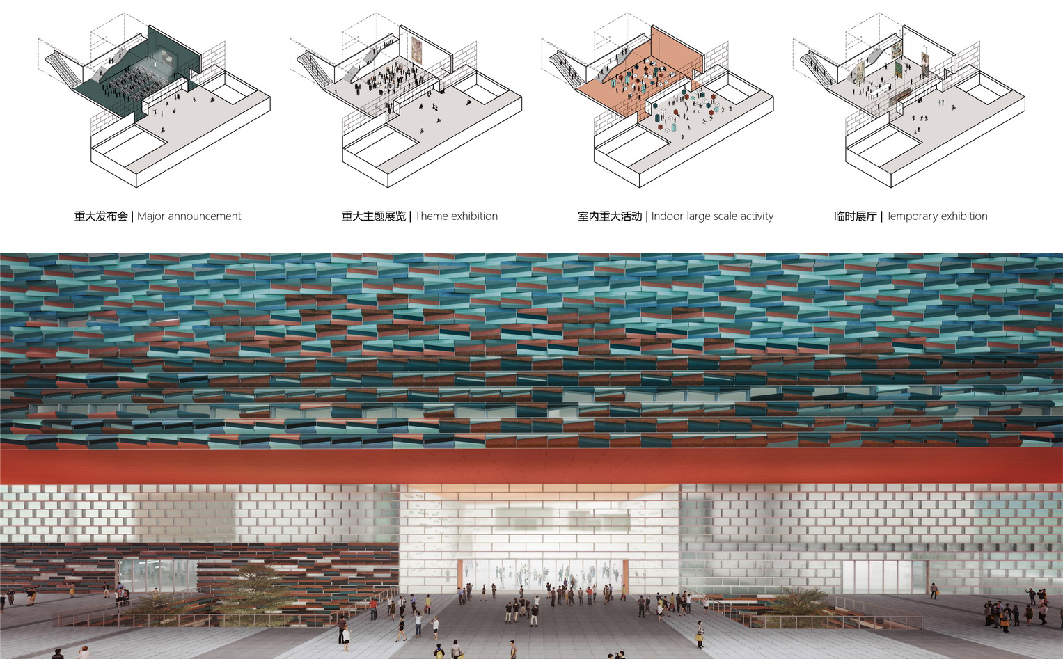 design proposal for guoshen national museum shenzhen by urbanus