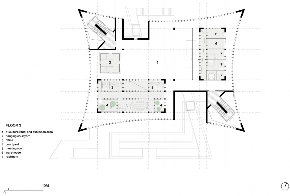 cuisuba yi cultural visitor center china by west line studio
