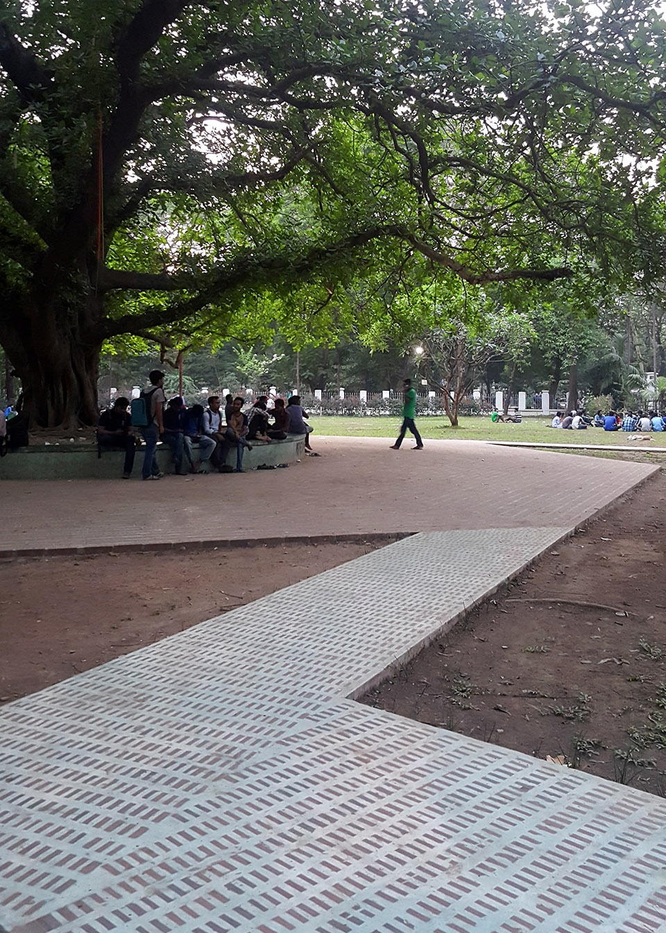 kola bhaban prangon landscape architecture at faculty of arts university of dhaka by sthanik consultants