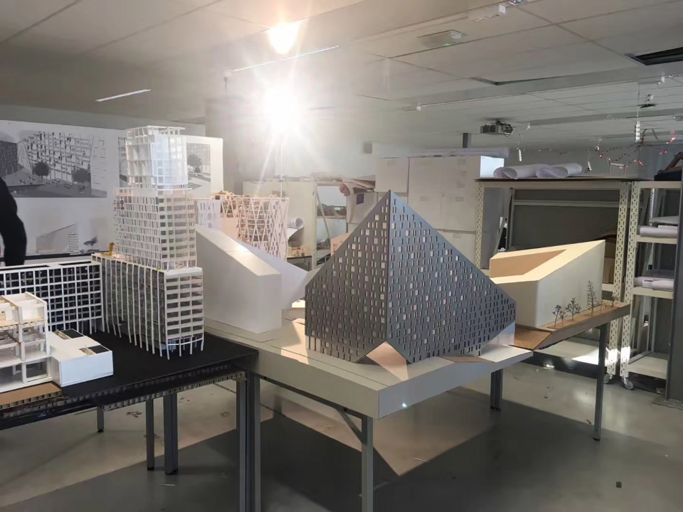 What was it like studying in the architecture school designed by Pritzker Prize winner