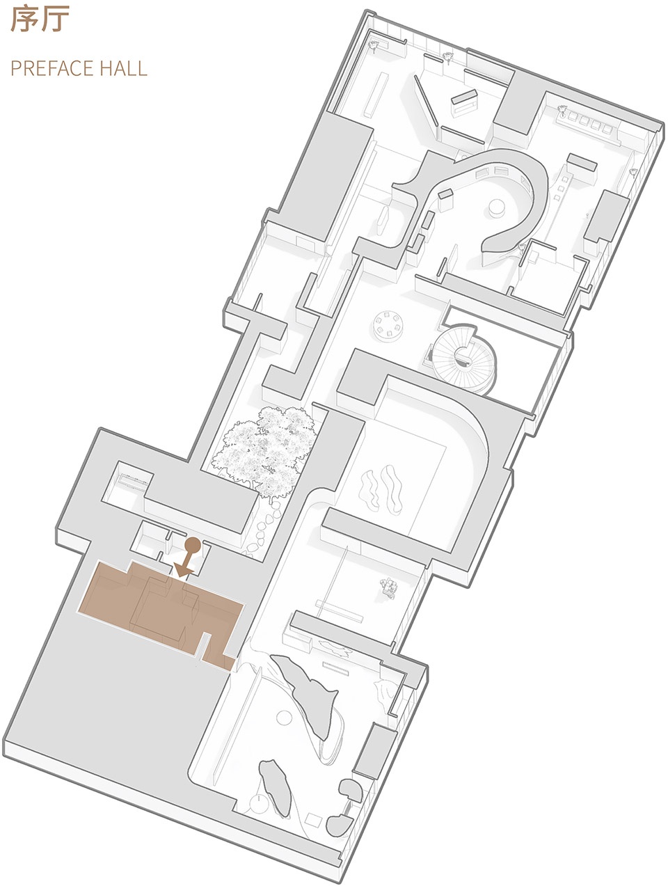 Experience Hall for Passive House TOWOdesign