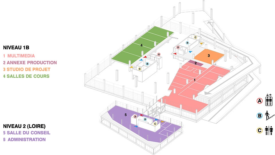 What was it like studying in the architecture school designed by Pritzker Prize winner