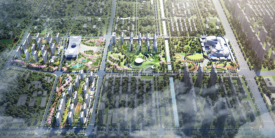 ad house in the park the dream of urban living nanchang xuhui center china