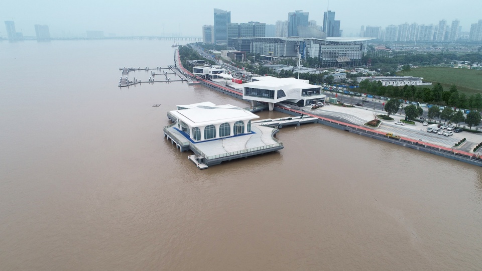 wenzhou 1 8km new bund ou river lighting wharf materplan by antistatics architecture