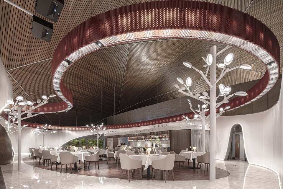 ncpa western cuisine national centre for the performing arts of china by golucci interior architects