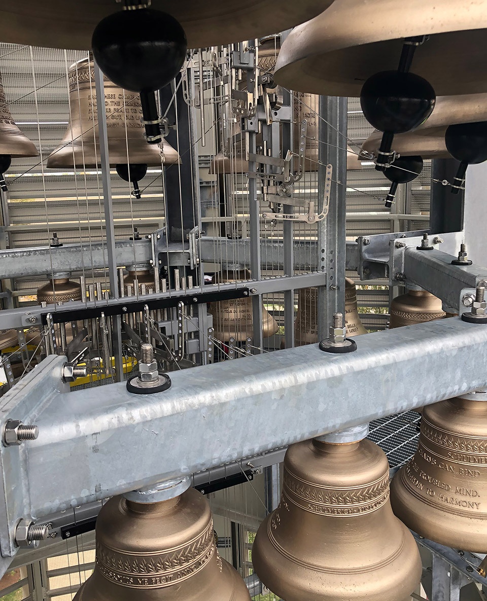 the Grand Carillon at Indiana University by Susan T. Rodriguez Architecture and Design