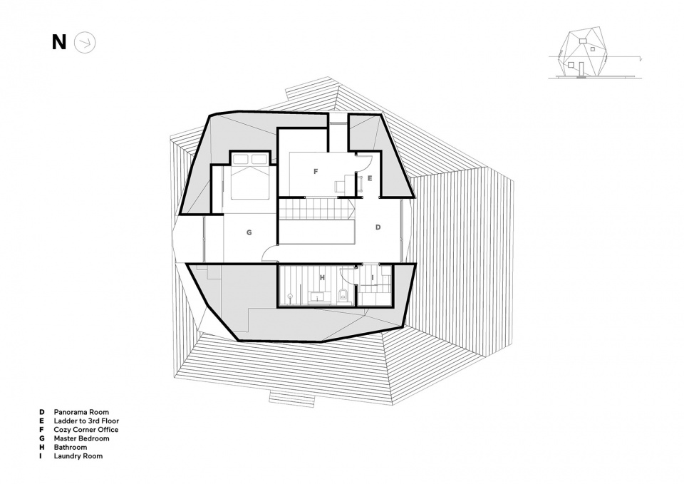 meteorite wood home finland by atelje sotamaa
